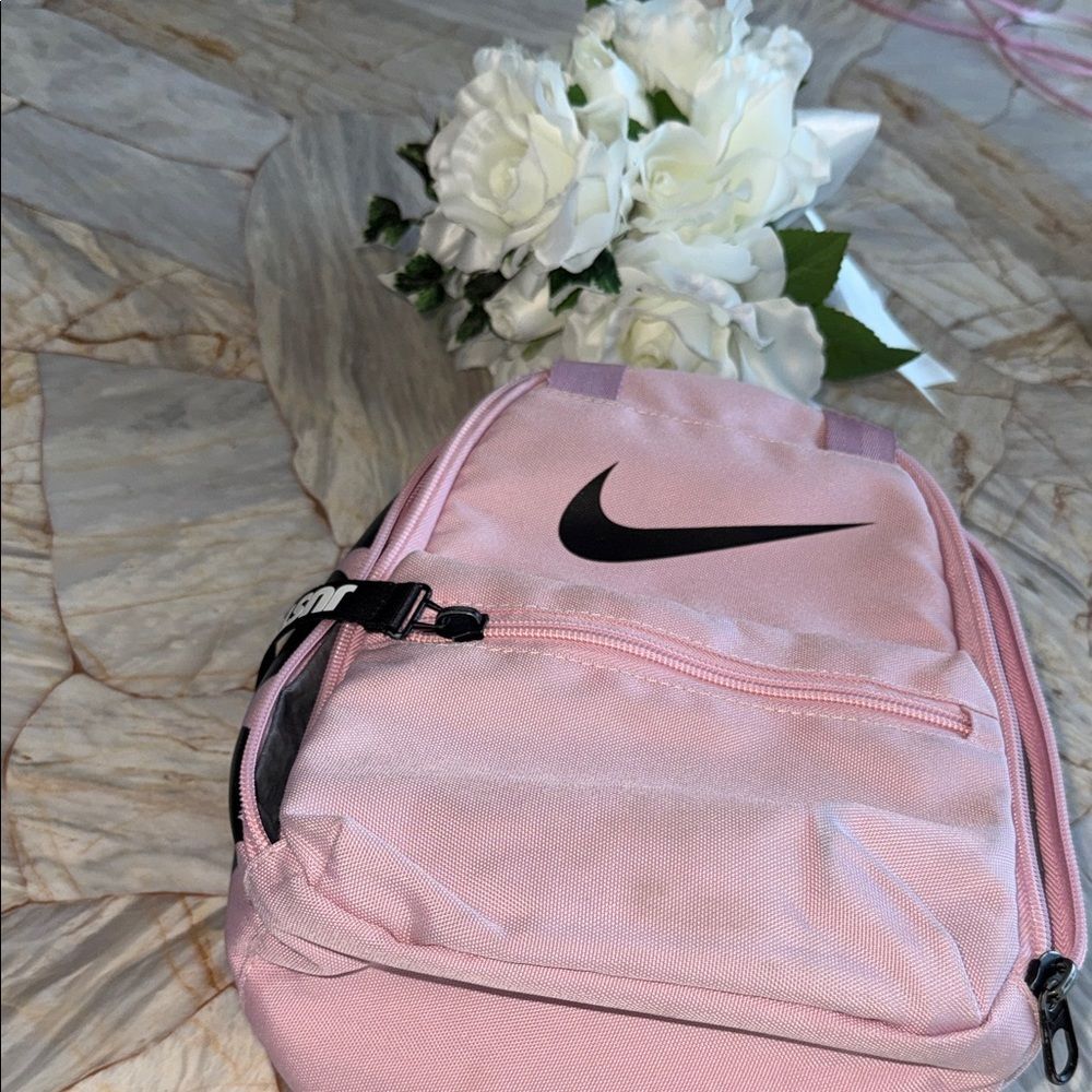 Nike Brasilia JDI Mini Backpack Pink Black‎ Just Do It Small School Bag BA5559